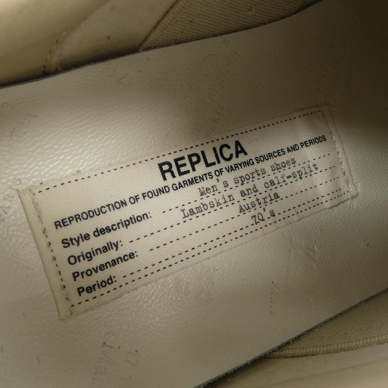 Maison Maison Margiela S58WS0109 运动鞋