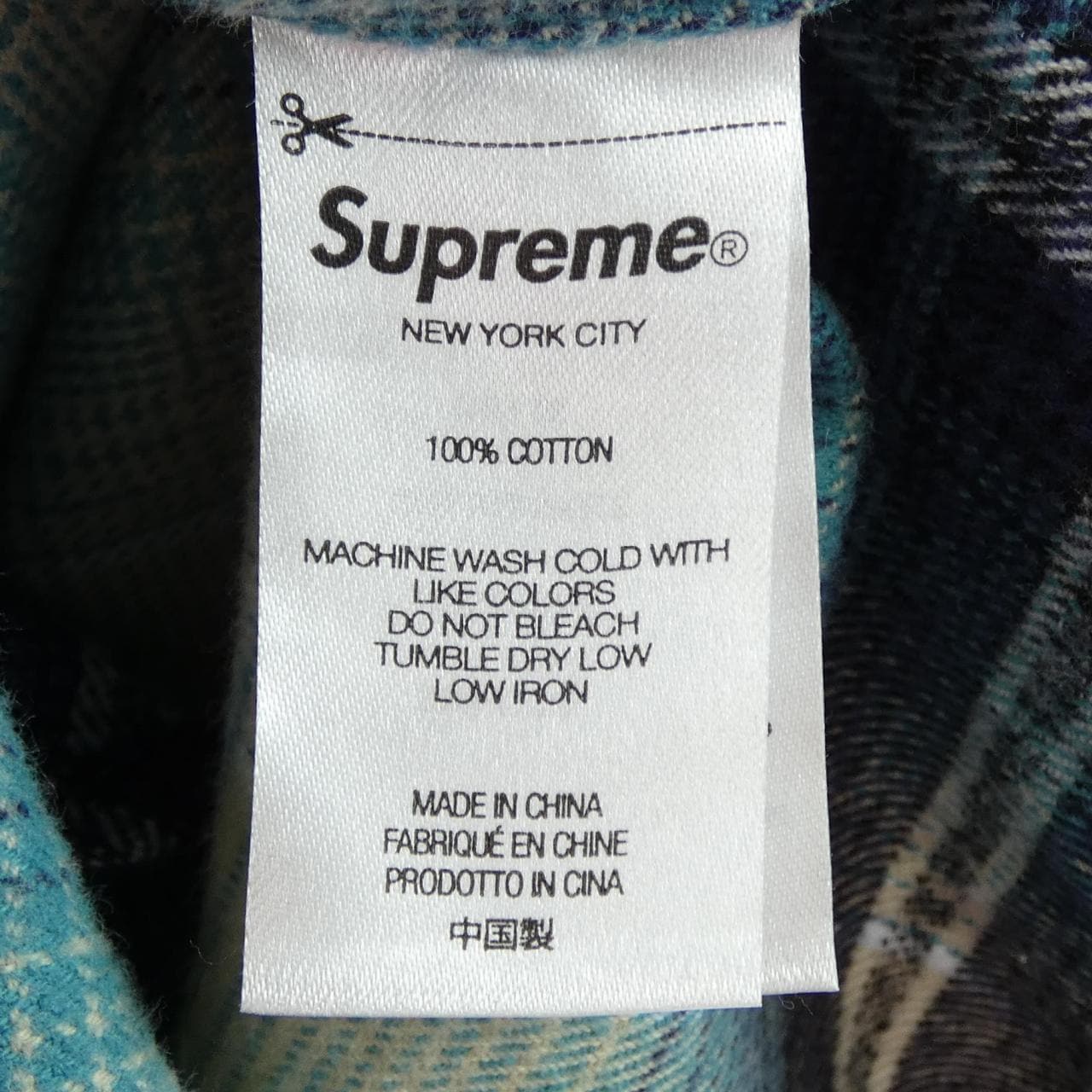 シュプリーム SUPREME Shadow Plaid Flannel シャツ