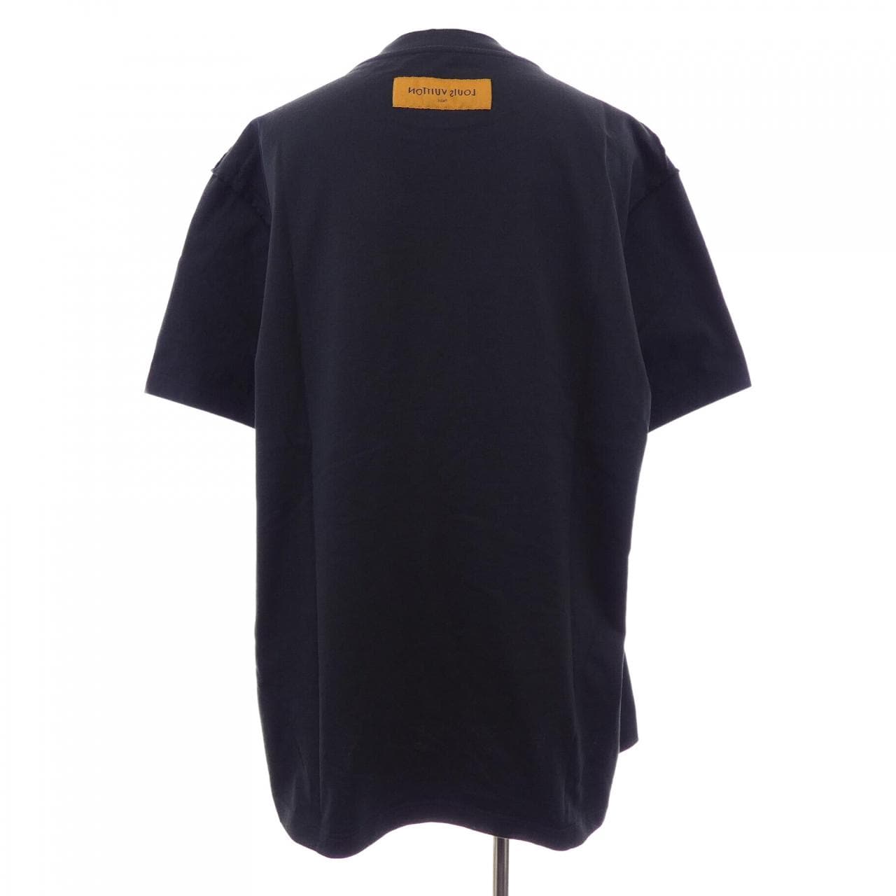 ルイヴィトン LOUIS VUITTON L.VUITTONプリーテッドTシャツ HMY61WDT3 Tシャツ