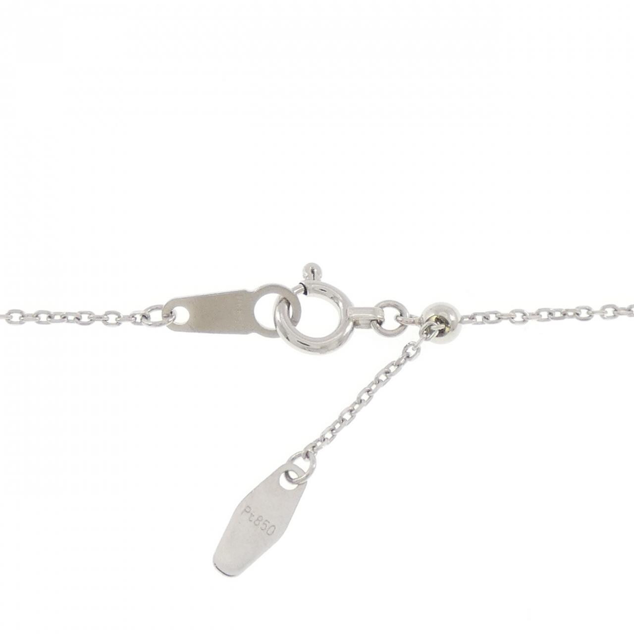 PT900/PT850 ダイヤモンド ネックレス 0.18CT