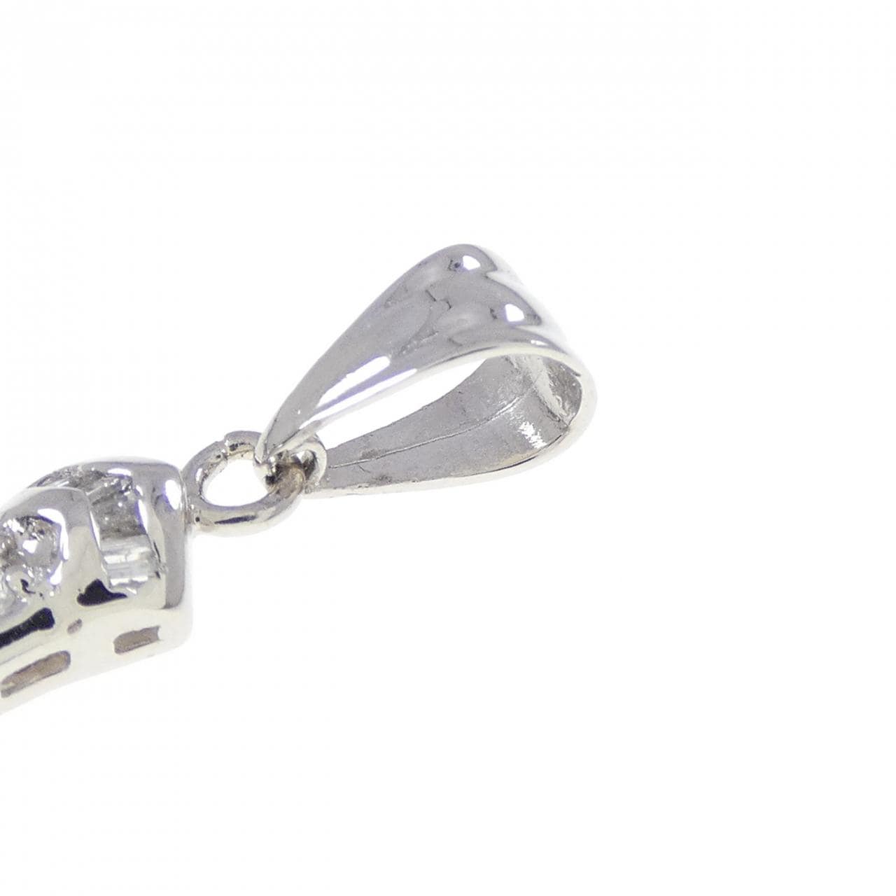 PT900 クロス ダイヤモンド ペンダント 0.50CT