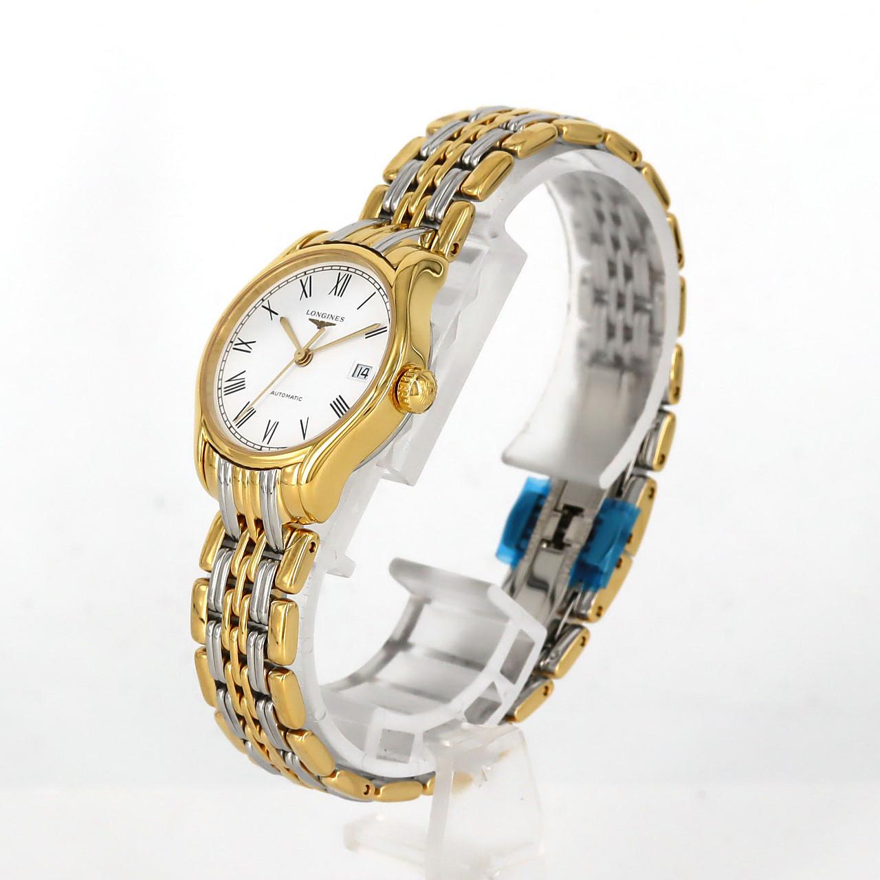 [新品] LONGINES La Gran Classic Reel Combi L4.360.2.11.7 SSxGP自動上弦