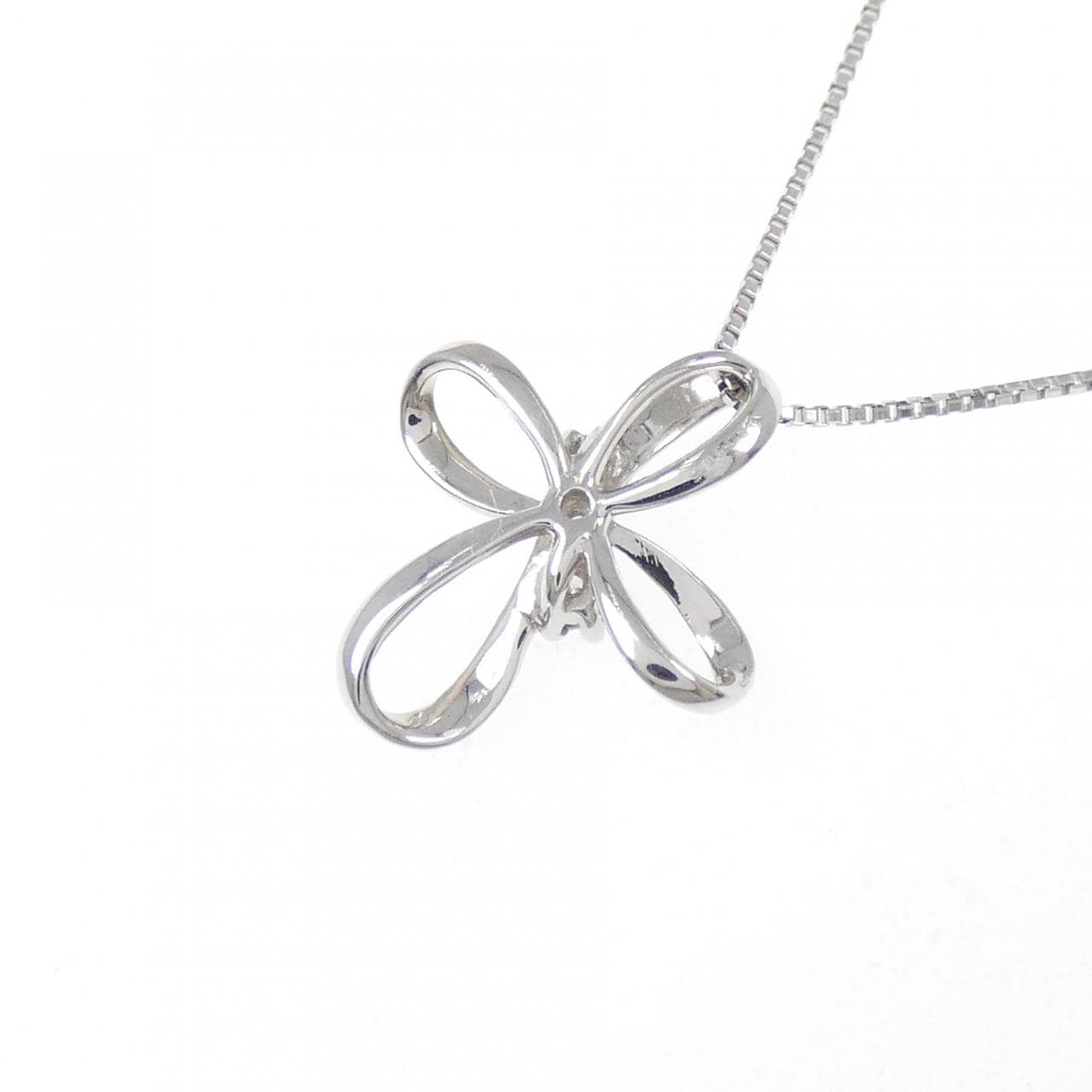 ジーエスティービー ダイヤモンド ネックレス 0.05CT