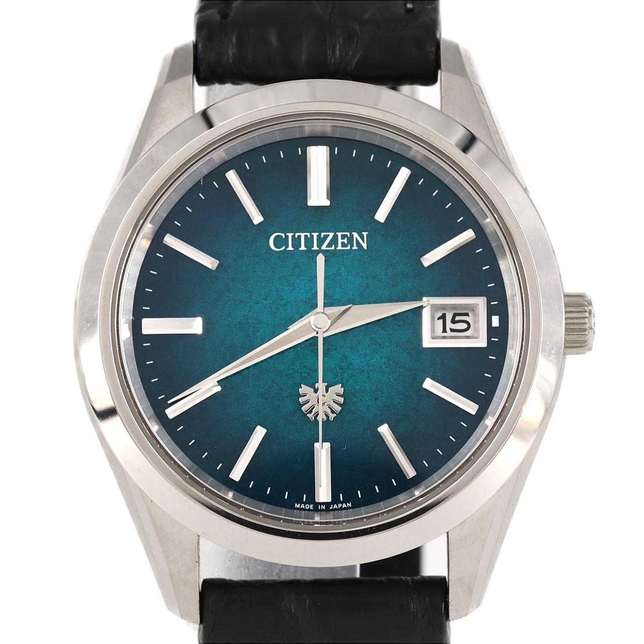 CITIZEN CITIZEN萬年曆 TI LIMITED A060-A1CT403/AQ4100-22W TI 太陽能石英