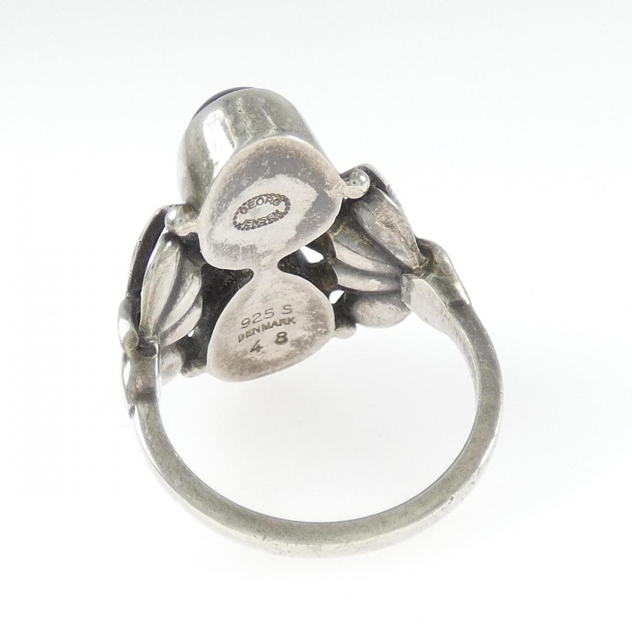 ジョージ ジェンセン ガーネット リング