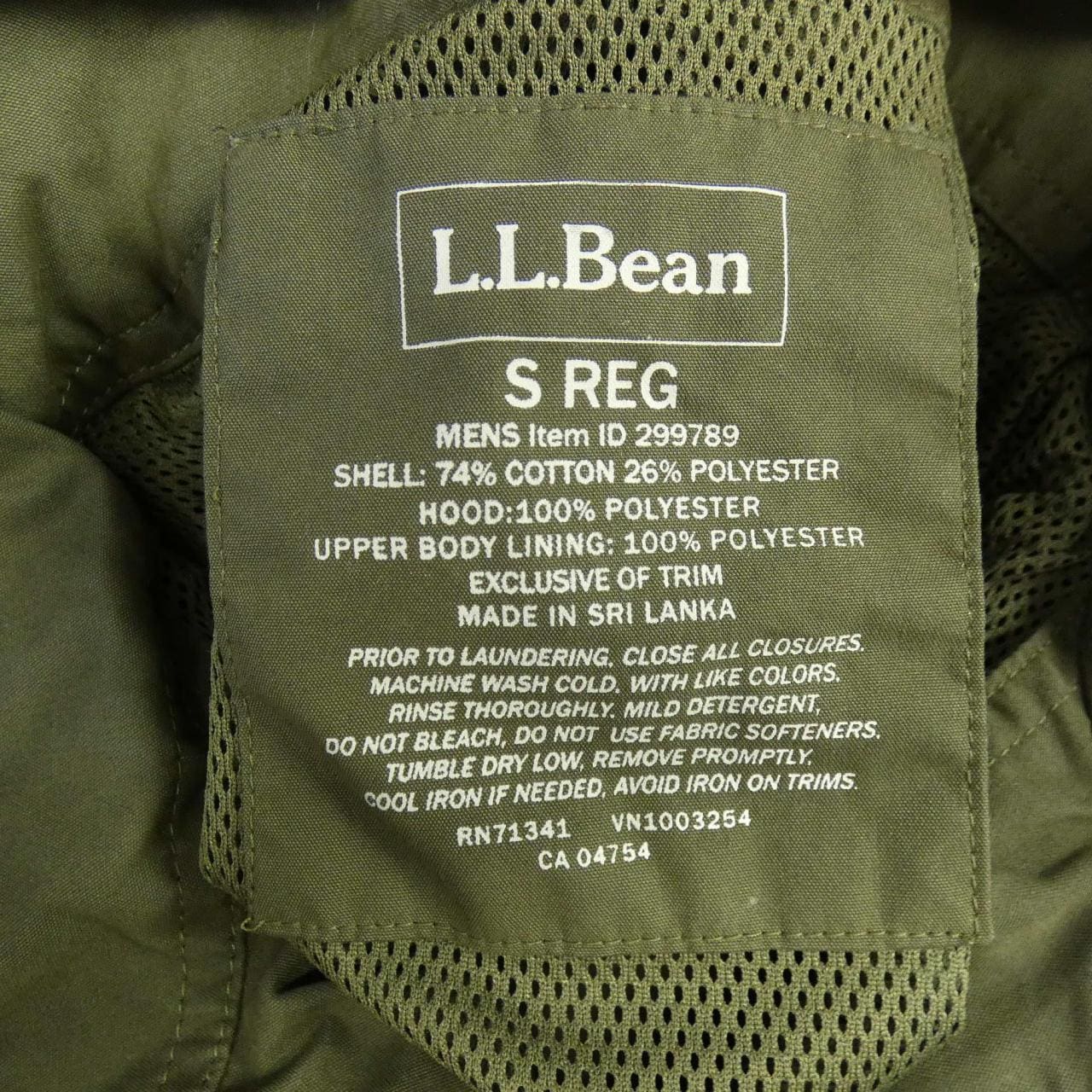 エルエルビーン L.L.BEAN 299789 ブルゾン