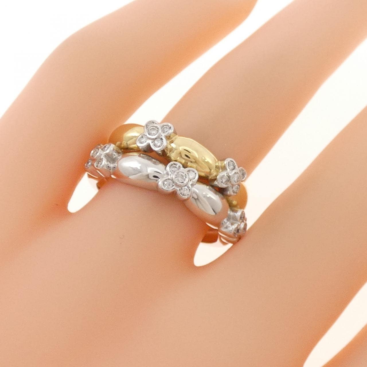 ポンテヴェキオ ダイヤモンド リング 0.16CT
