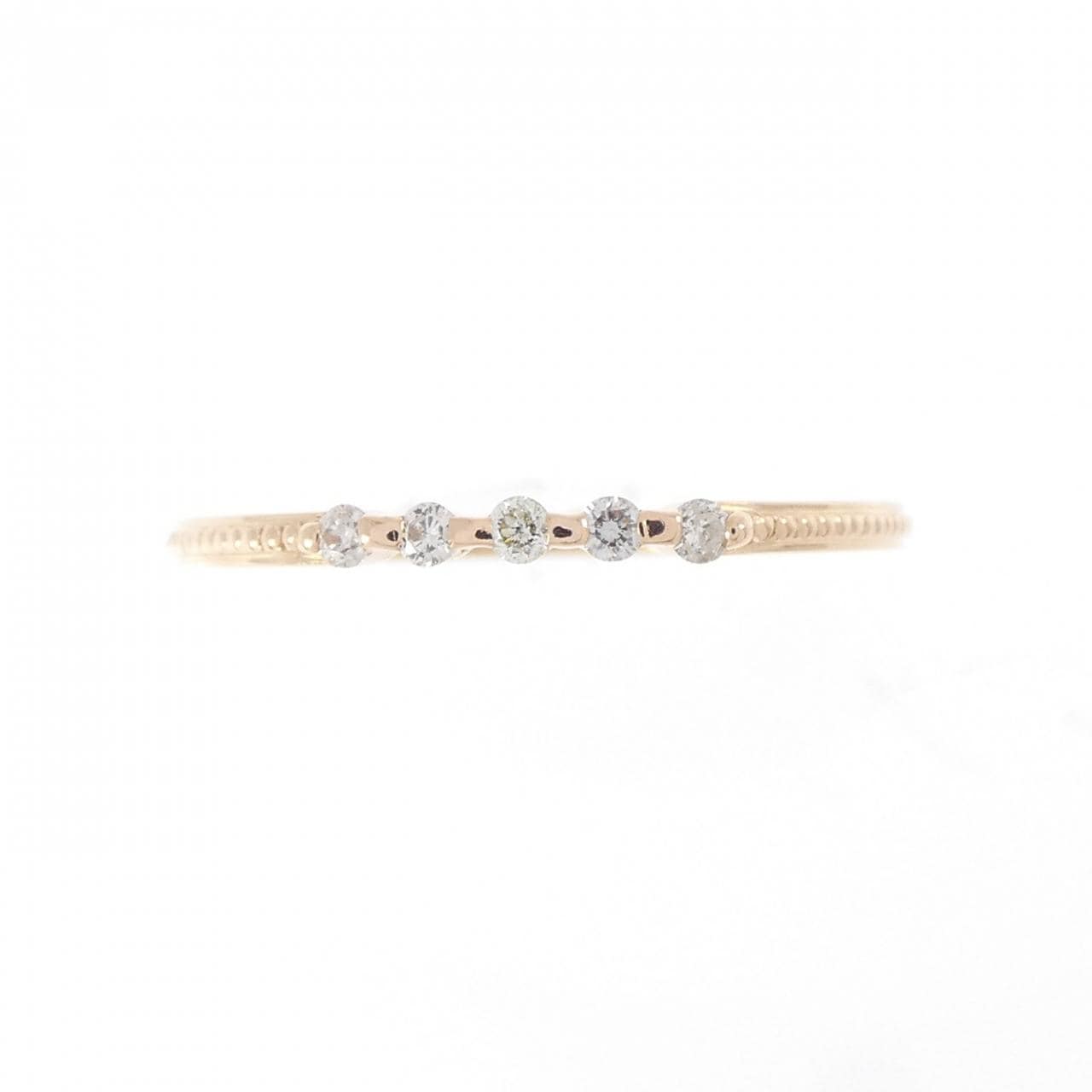 アガット ダイヤモンド リング 0.05CT