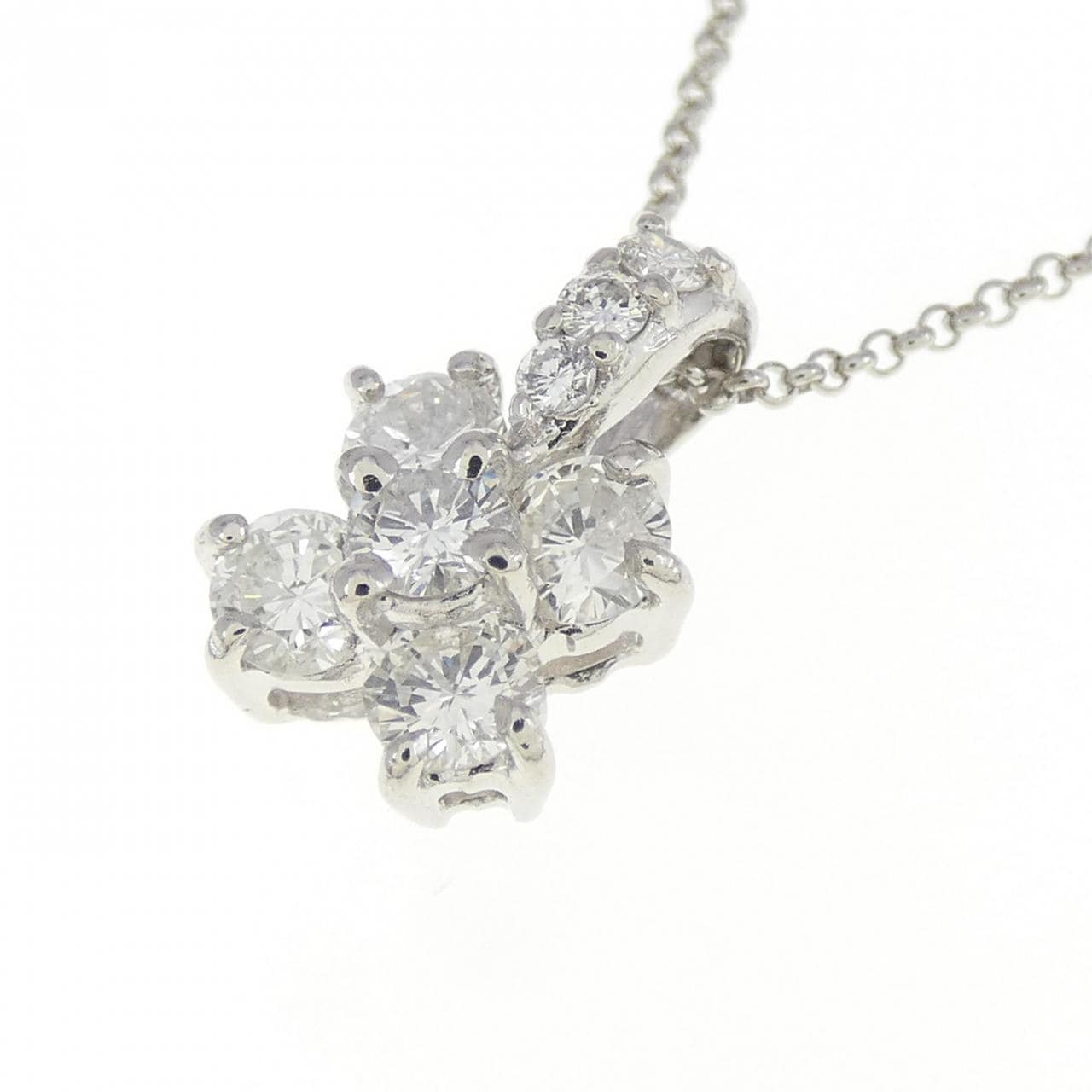 PT ダイヤモンド ネックレス 0.68CT