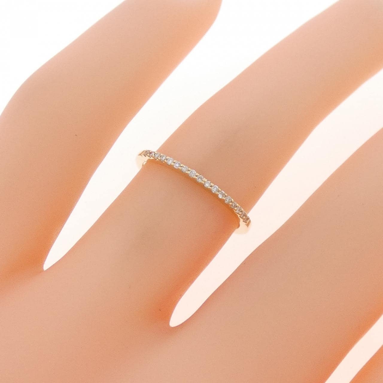 アガット ダイヤモンド リング 0.05CT