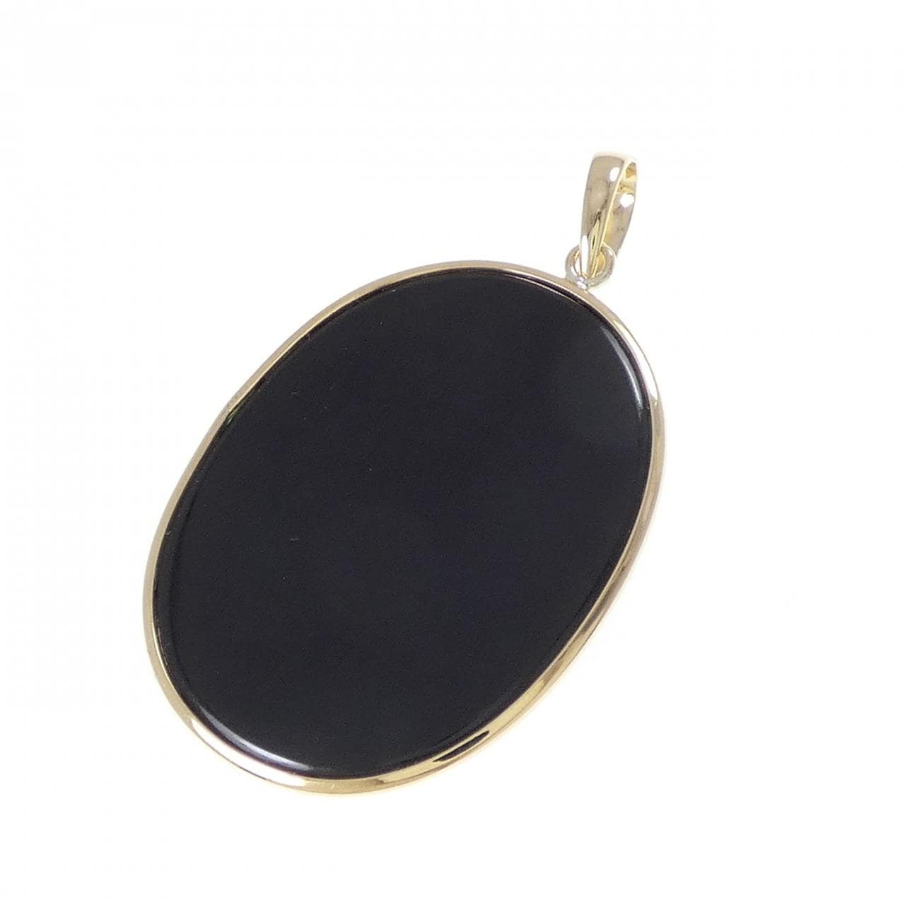 K18YG メノウカメオ ペンダント