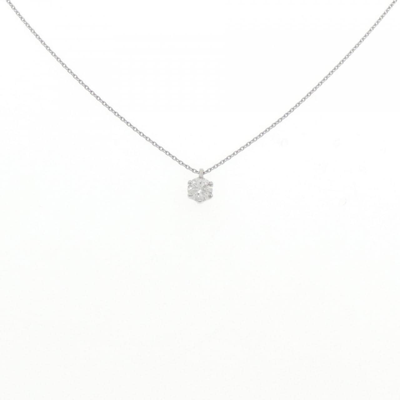 【リメイク】PT900/PT850 ダイヤモンド ネックレス 0.409CT E SI2 EXT