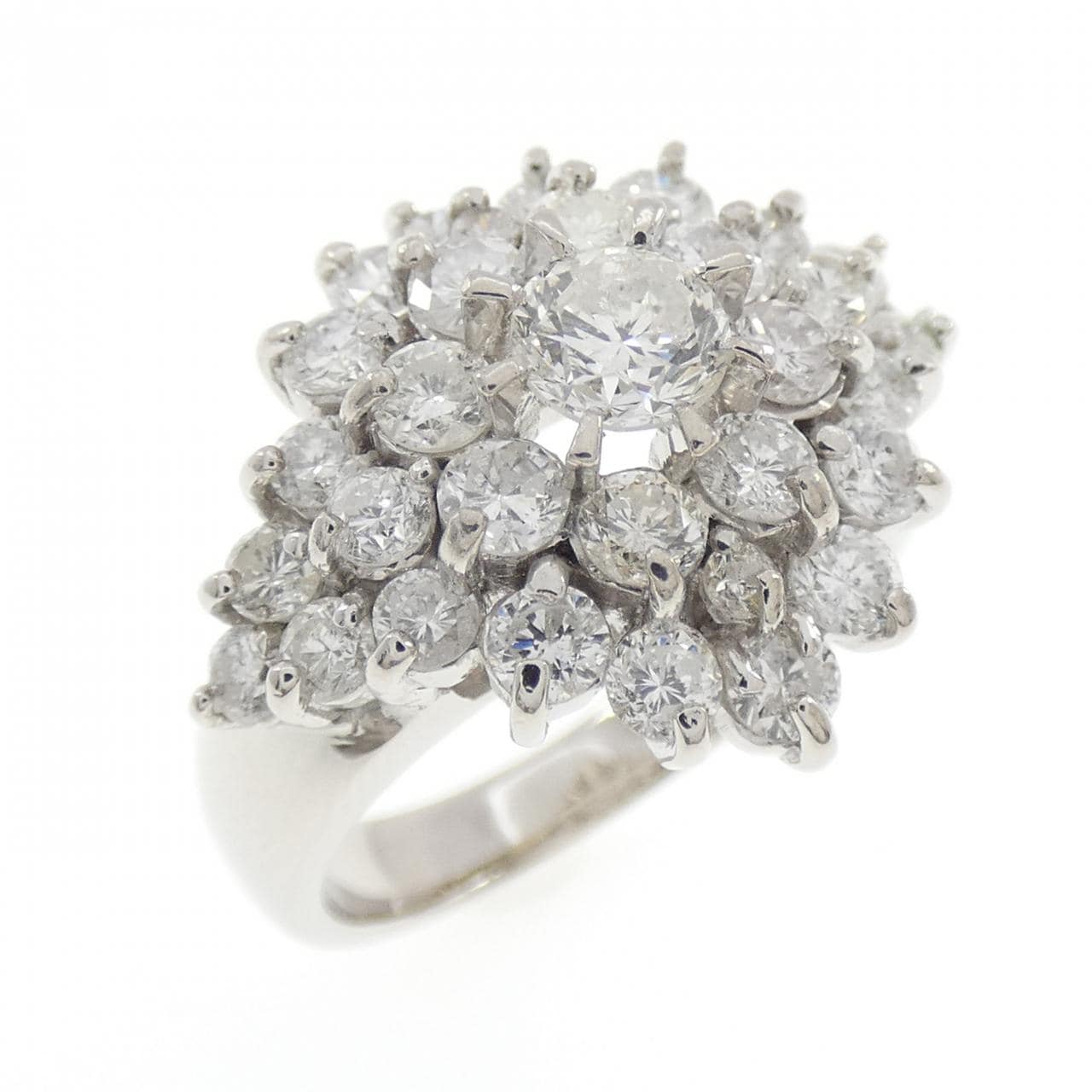 PT900 ダイヤモンド リング 2.00CT