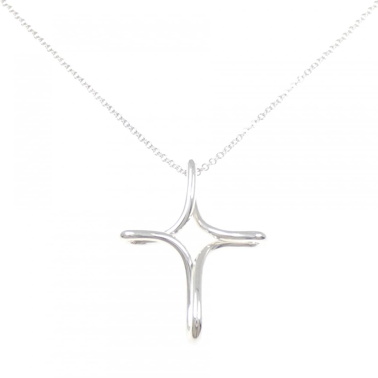 ティファニー インフィニティ クロス ネックレス