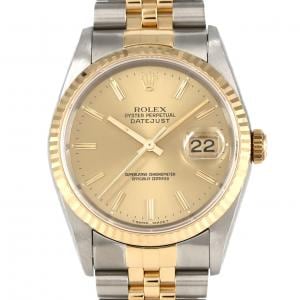 ロレックス デイトジャスト 16233 SSxYG 自動巻 S番