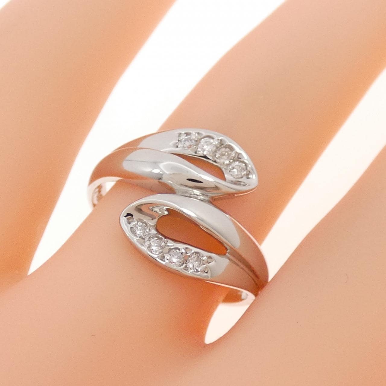 PT850 ダイヤモンド リング 0.10CT