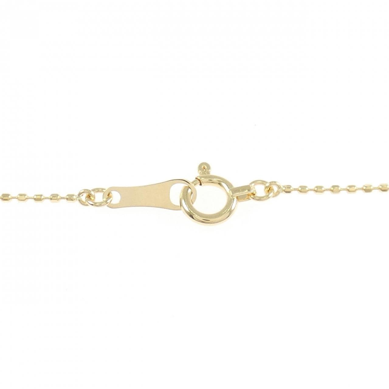 K18YG ダイヤモンド ネックレス 0.13CT