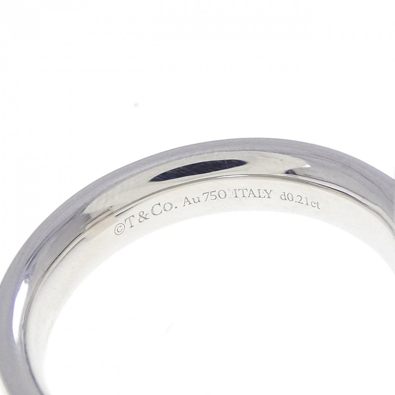 ティファニー Tワン リング 0.21CT