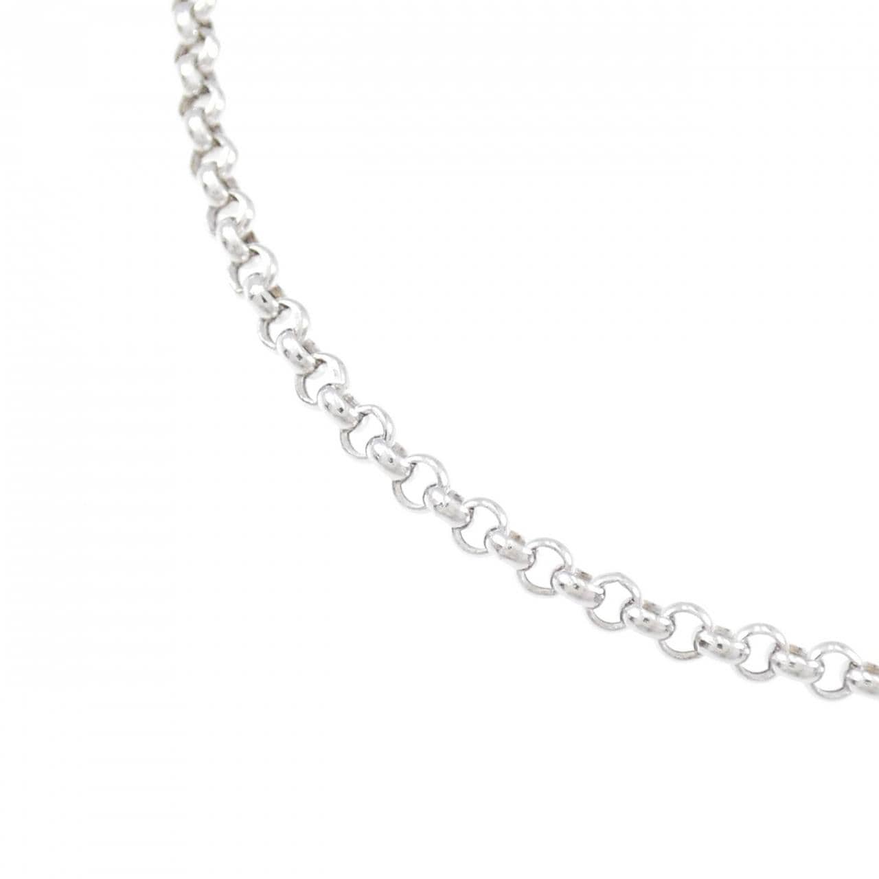 [BRAND NEW] K18WG chain necklace