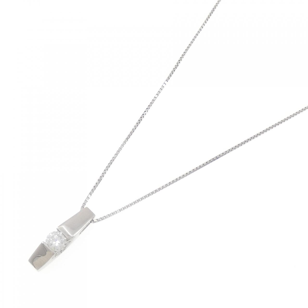 PT900/PT850 ダイヤモンド ネックレス 0.309CT