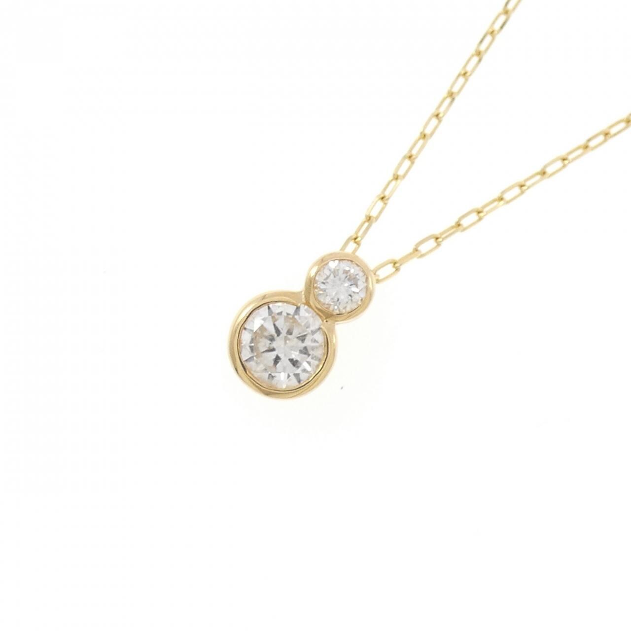 K18YG ダイヤモンド ネックレス 0.50CT