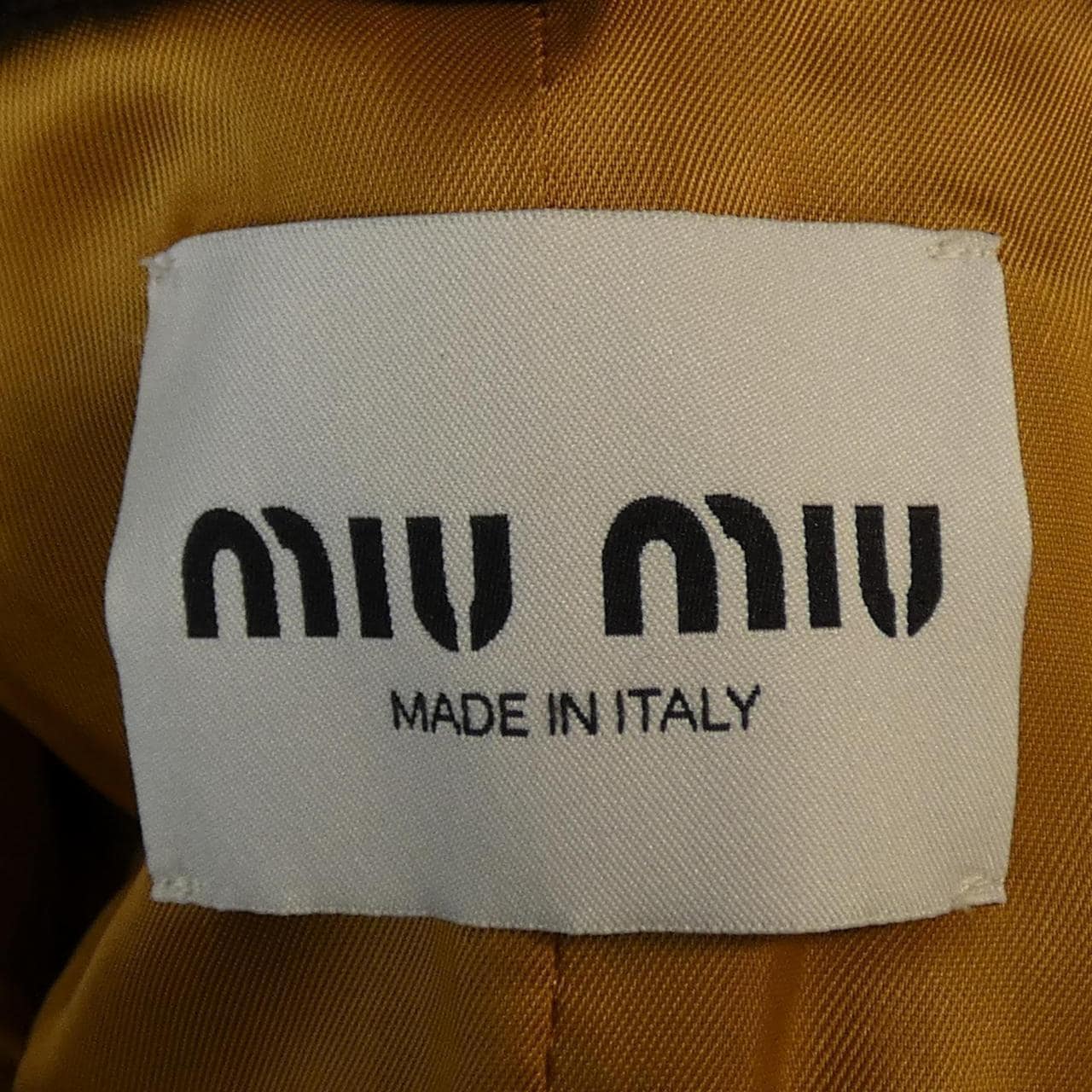 ミュウミュウ MIU MIU ML989 S232 130R ジャケット