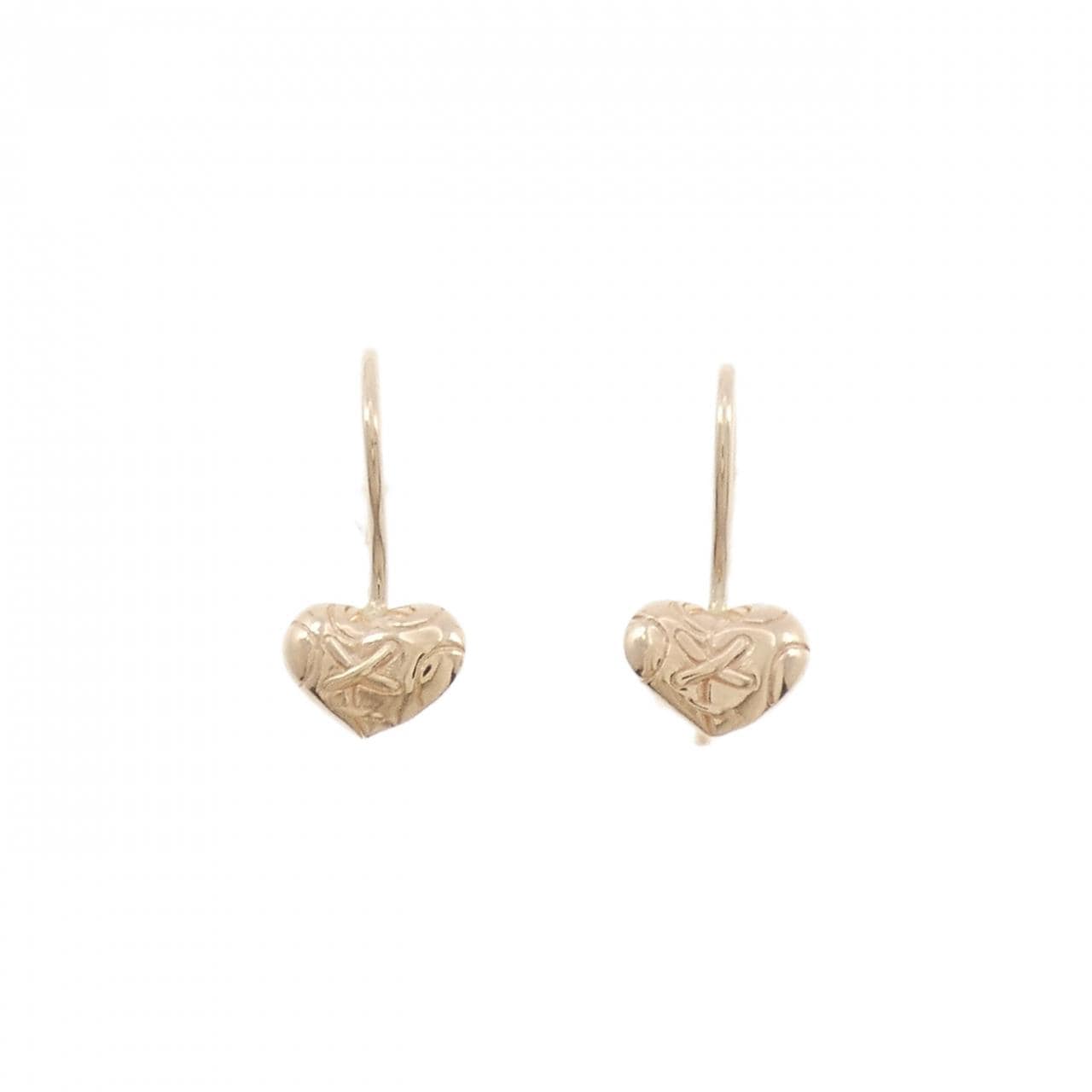 585PG ハート ピアス