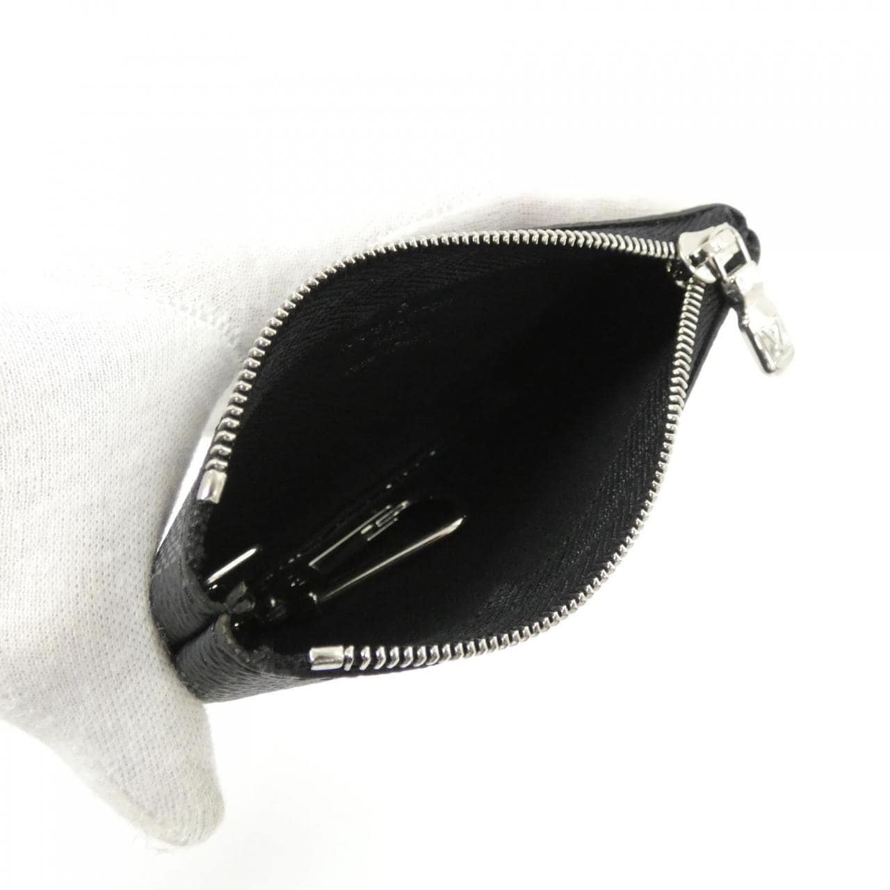 ルイヴィトン ダミエ グラフィット カードキーケース ポシェット クレ N60155 コイン＆キーケース