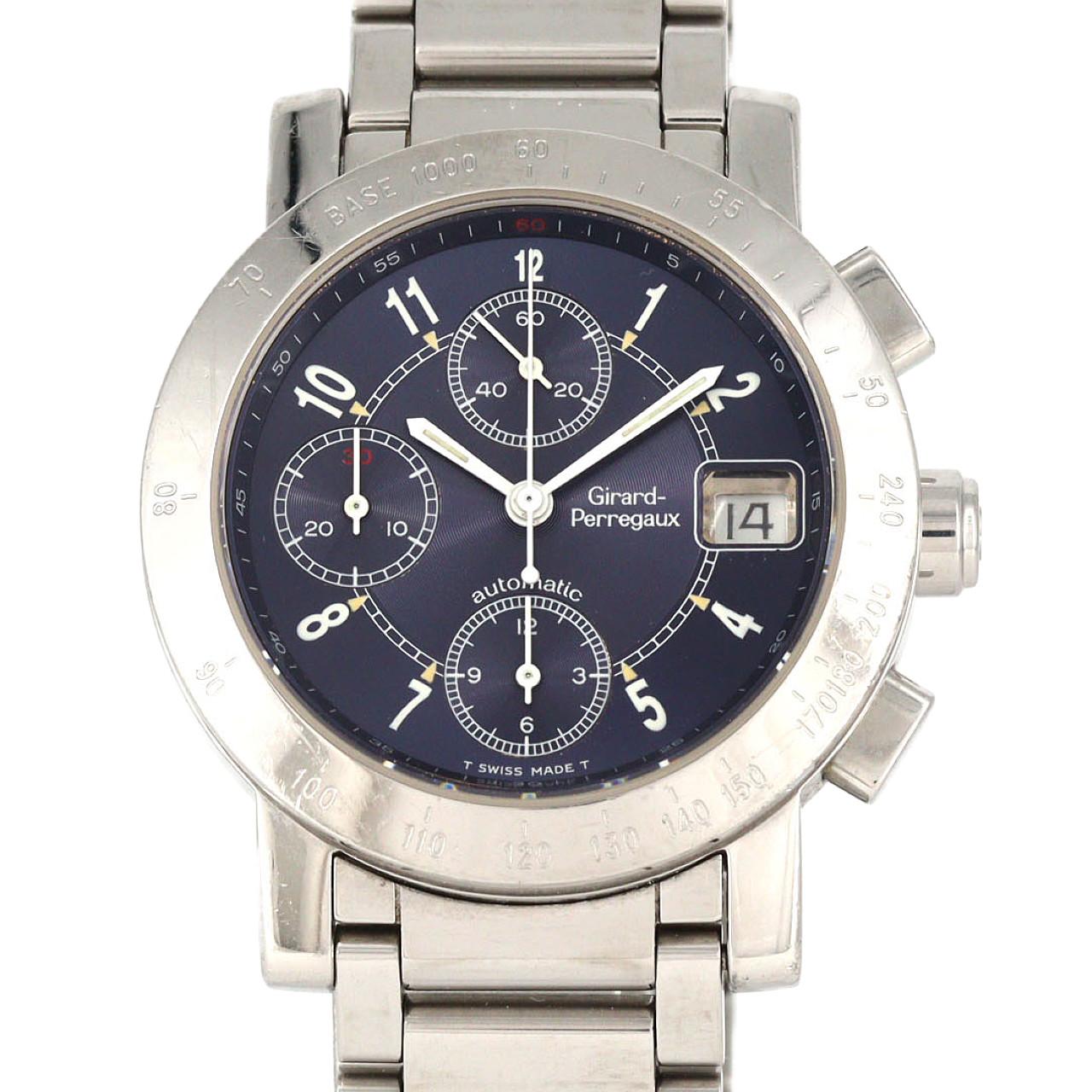 【ノーメンテナンス還元価格】ジラール･ペルゴ GP7500クロノ 7500.1.14.444 SS 自動巻