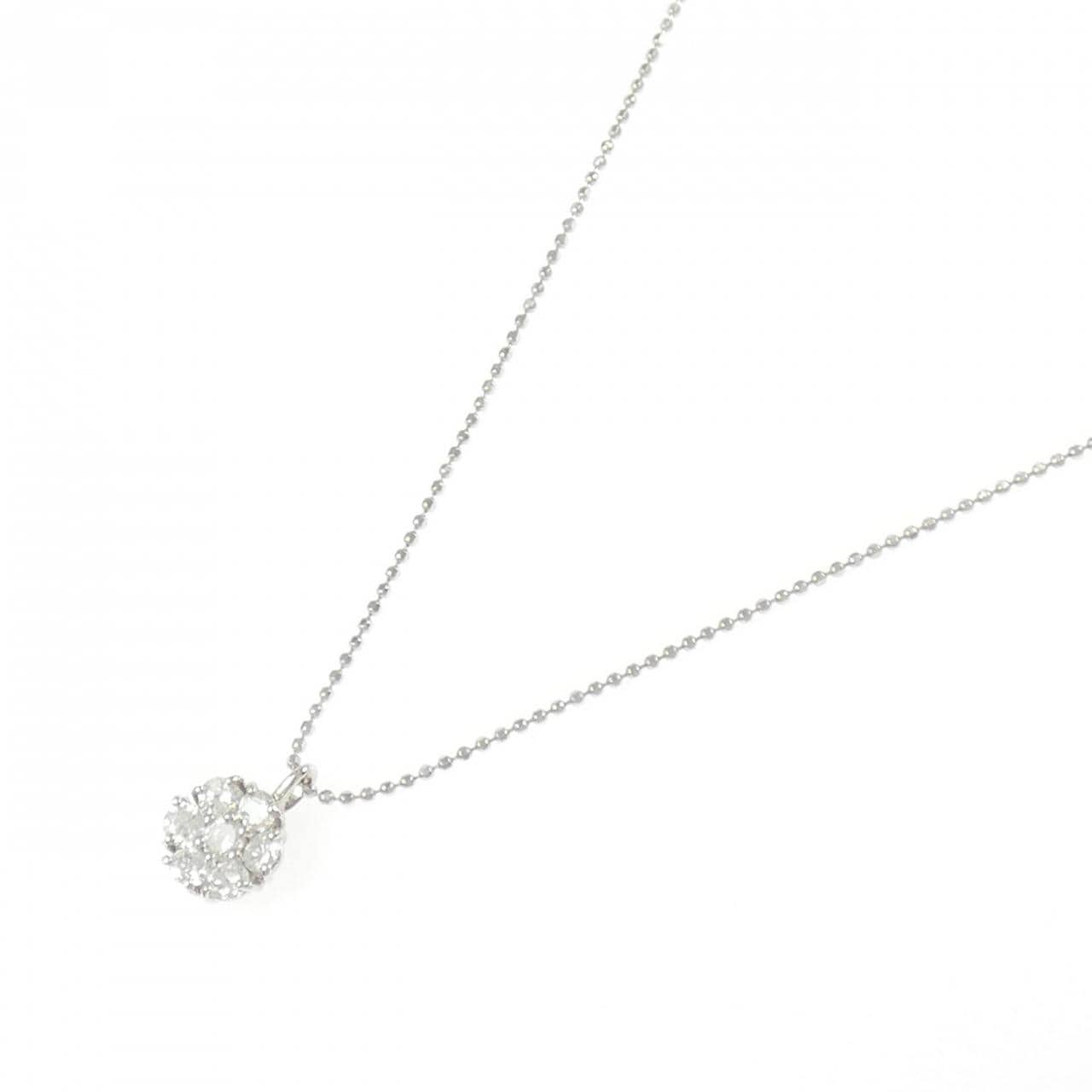 PT900/PT850 ダイヤモンド ネックレス 0.50CT