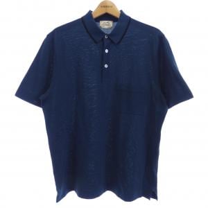 HERMES エルメス ポロシャツ メンズ ポケット付 H刺しゅう ＃XL