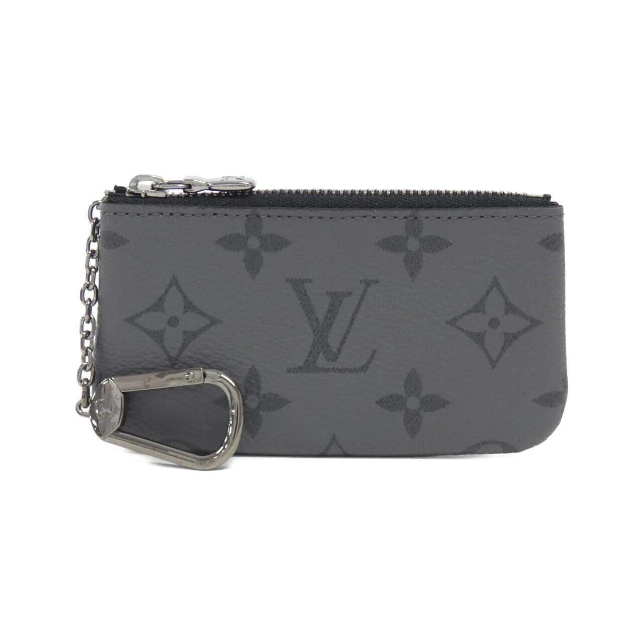 LOUIS VUITTON Monogram Eclipse Reverse Pochette Cle M80905 Coin &amp; Key Case