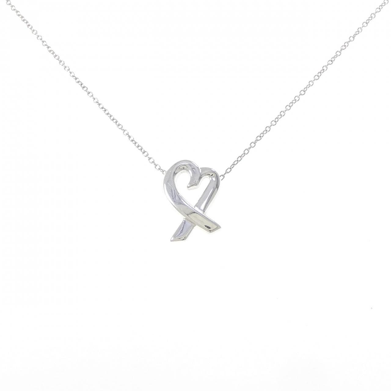 ティファニー ラビングハート スモール ネックレス