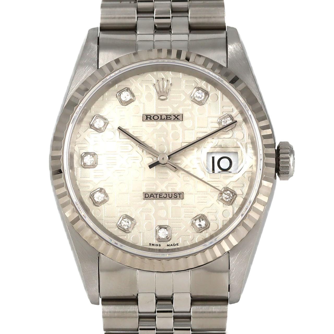 ロレックス デイトジャスト 16234G SSxWG 自動巻 T番