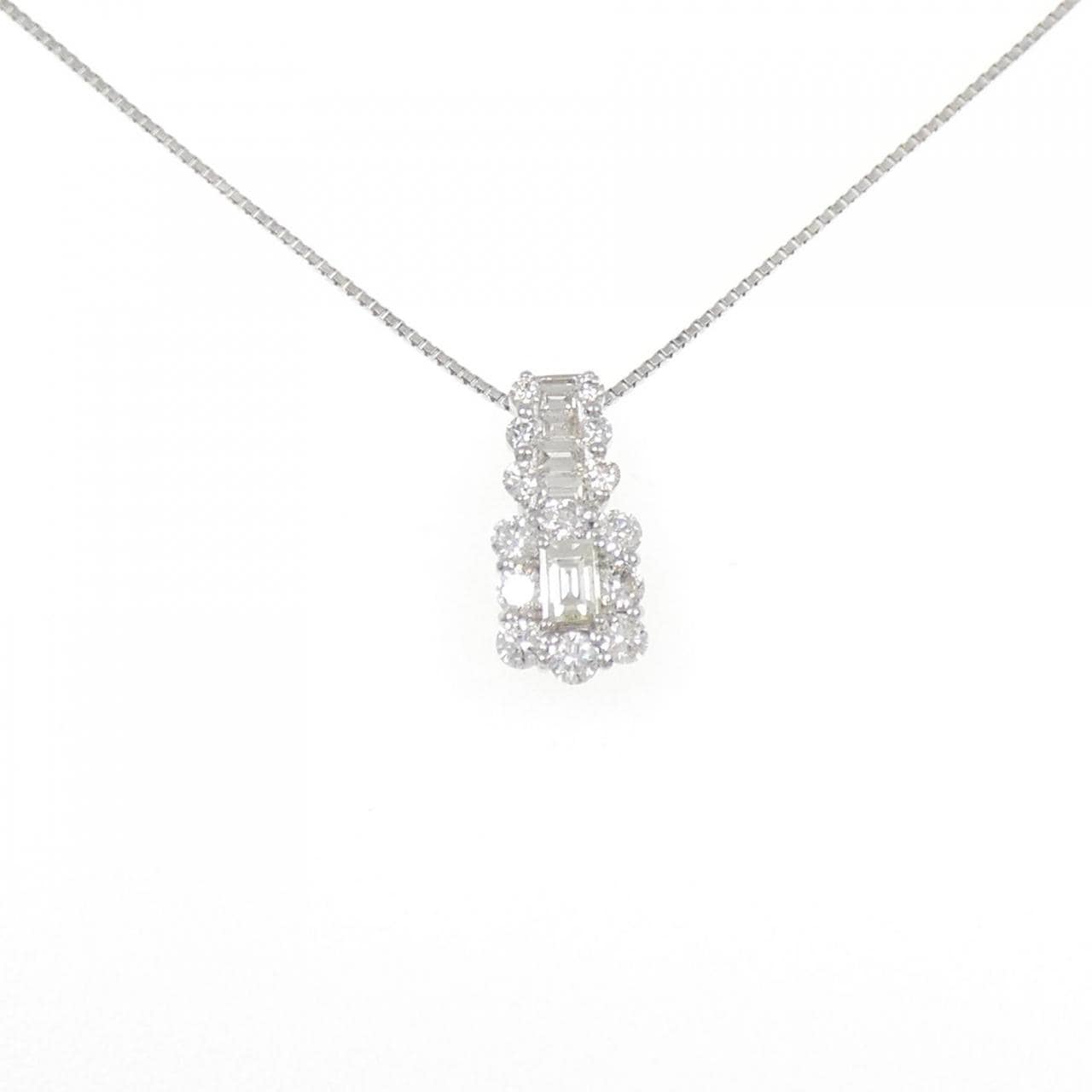 PT900/PT850 ダイヤモンド ネックレス 0.70CT