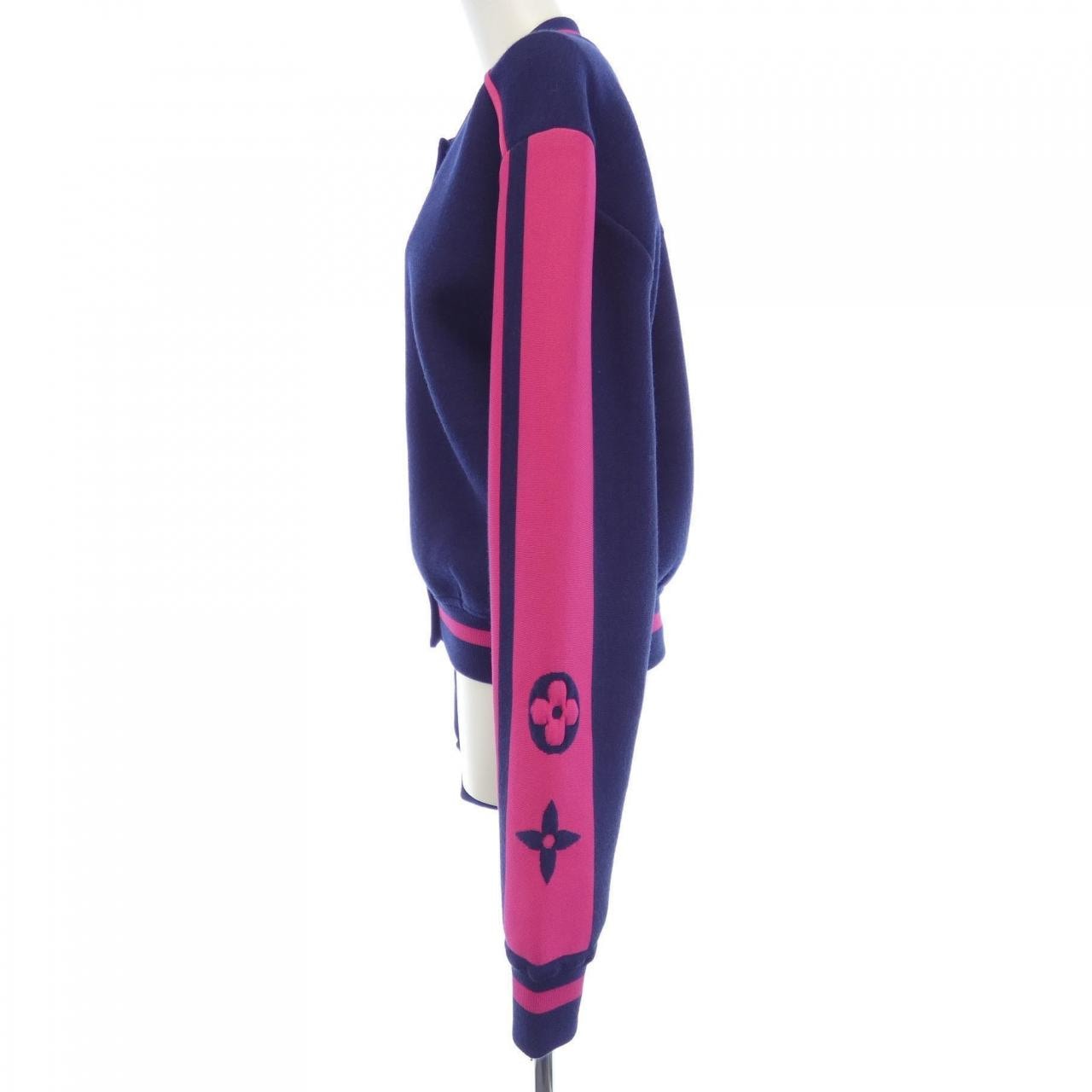 ルイヴィトン LOUIS VUITTON ブロックニットボンバージャケット FNKC04PI5 ブルゾン