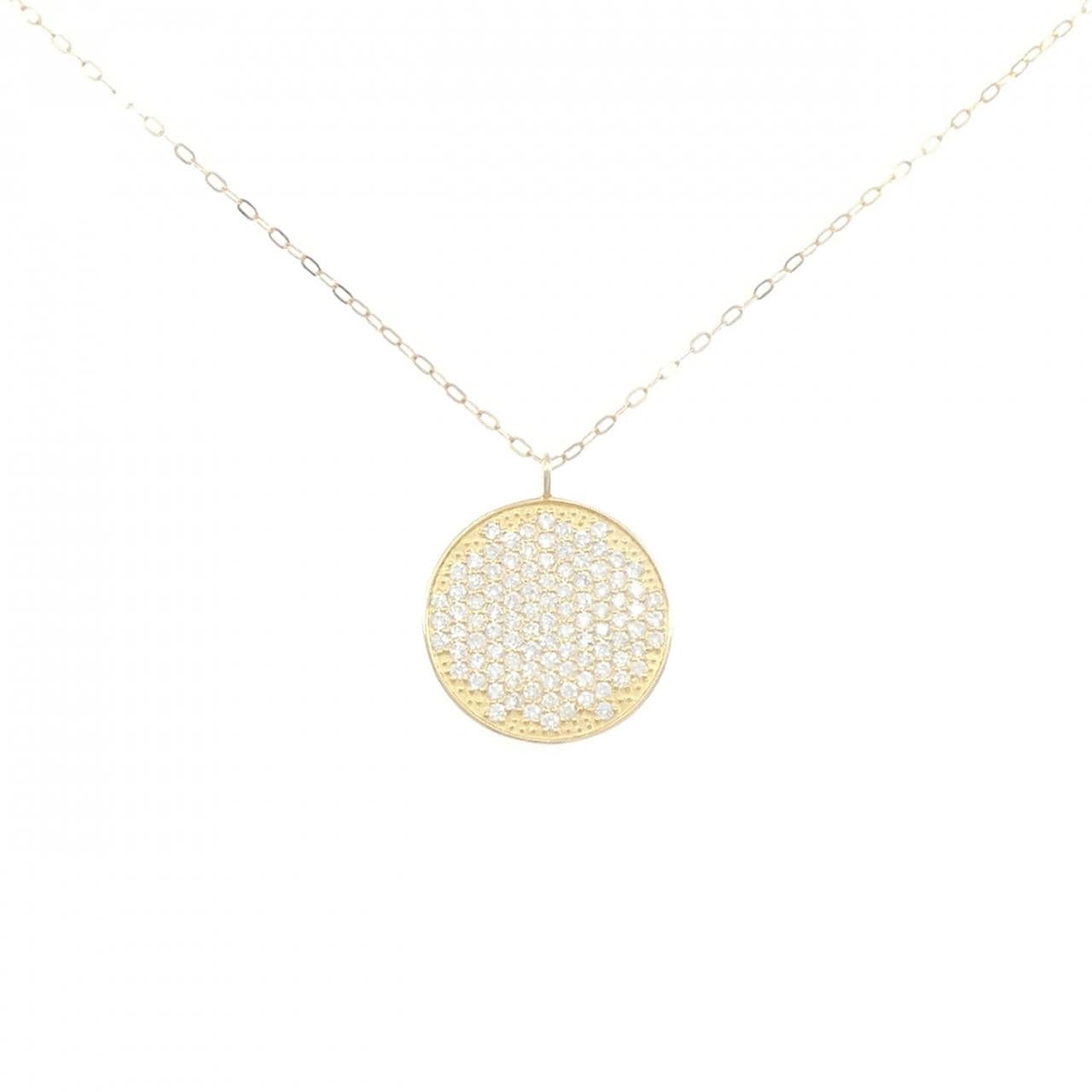 K18YG ダイヤモンド ネックレス 0.50CT