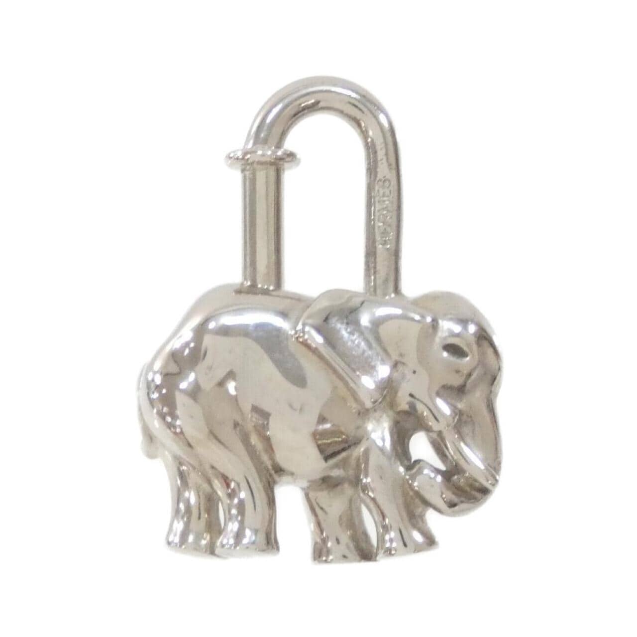 【ヴィンテージ】エルメス ELEPHANT カデナ 013247CA キーホルダー