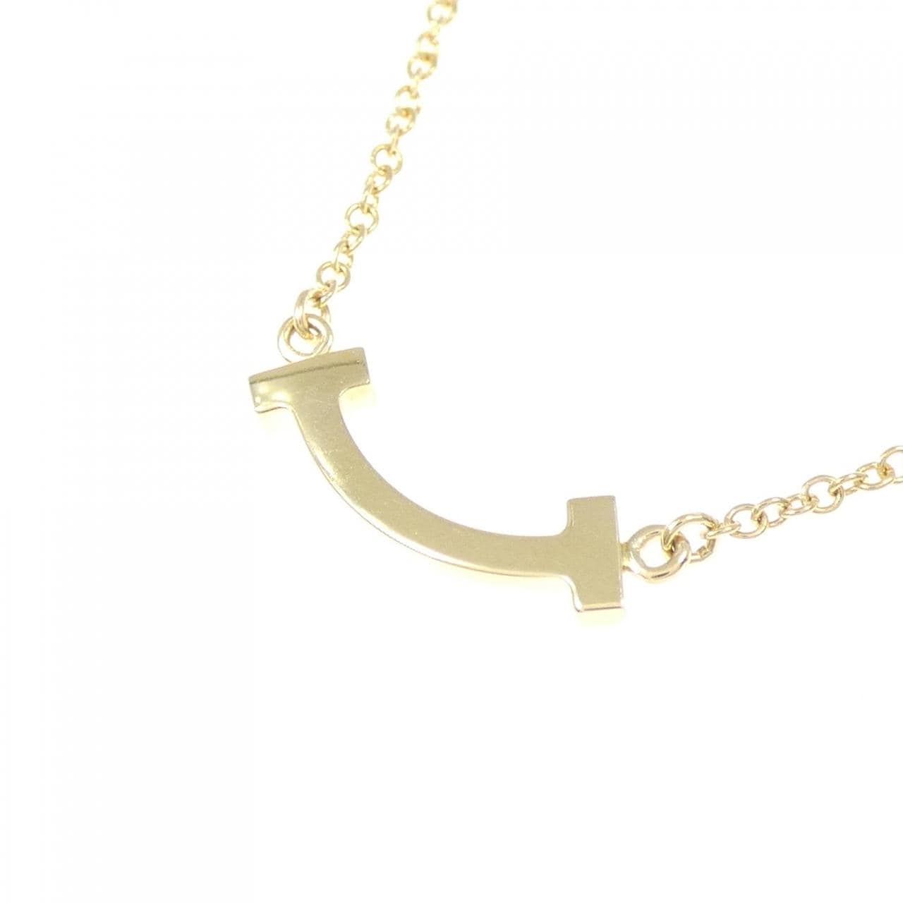 ティファニー Tスマイル ミニ ネックレス