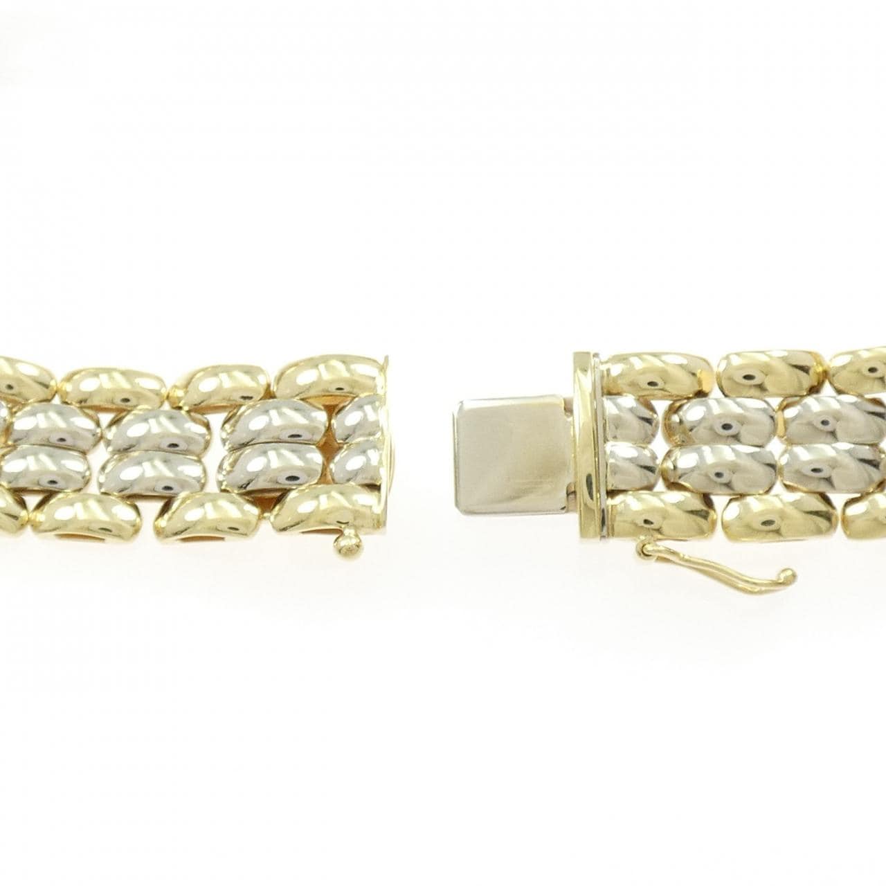 750YG/750WG ダイヤモンド ネックレス 1.02CT