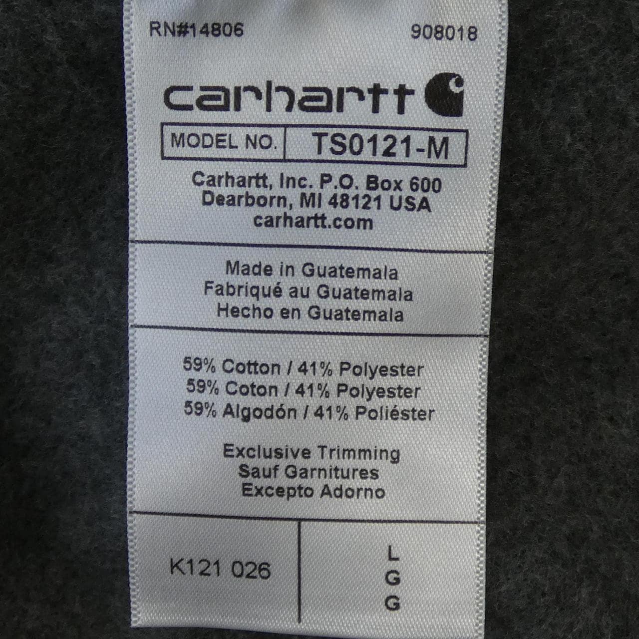 Carhartt 卡哈特 連PARKER