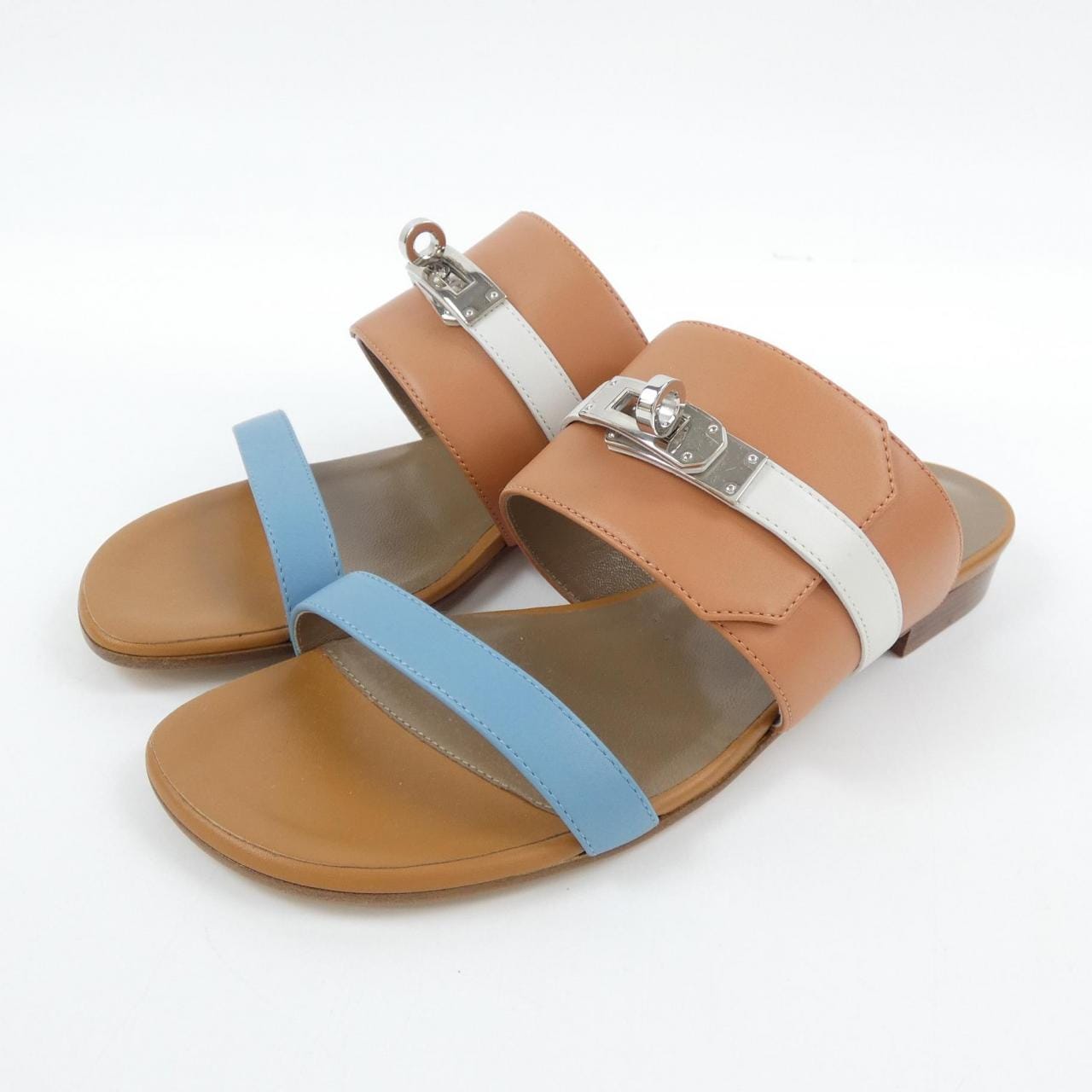 HERMES Avenue Kelly 扣涼鞋 201078Z