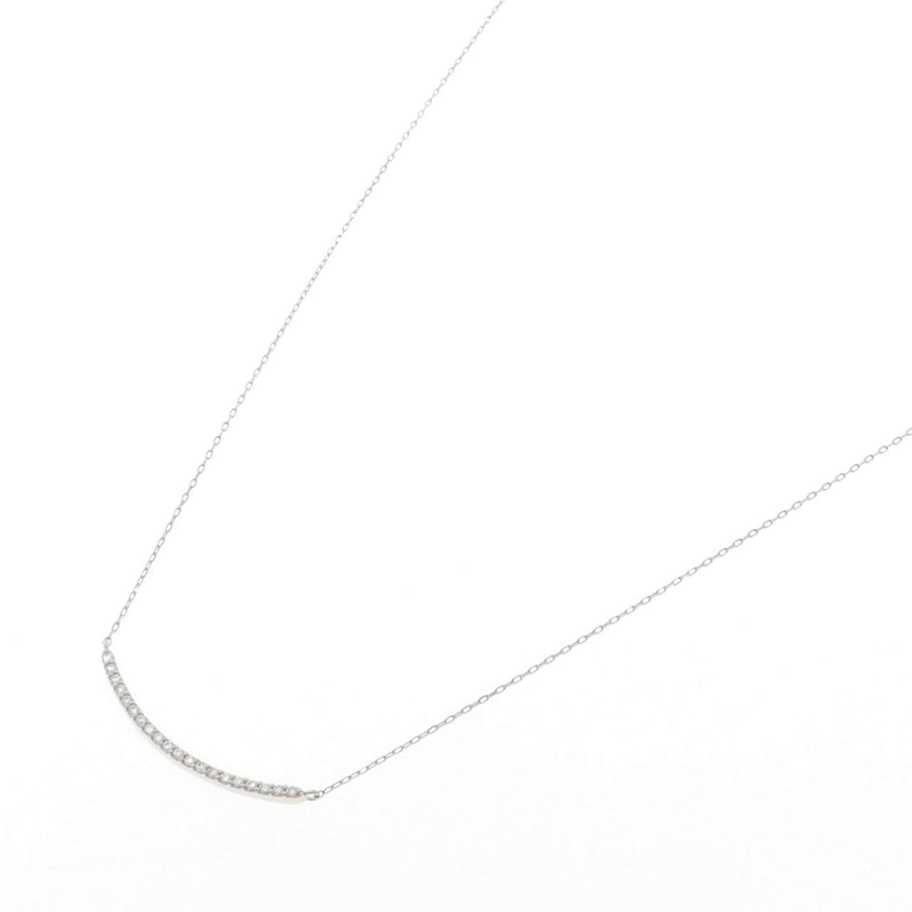 PT950/PT850 ダイヤモンド ネックレス 0.06CT
