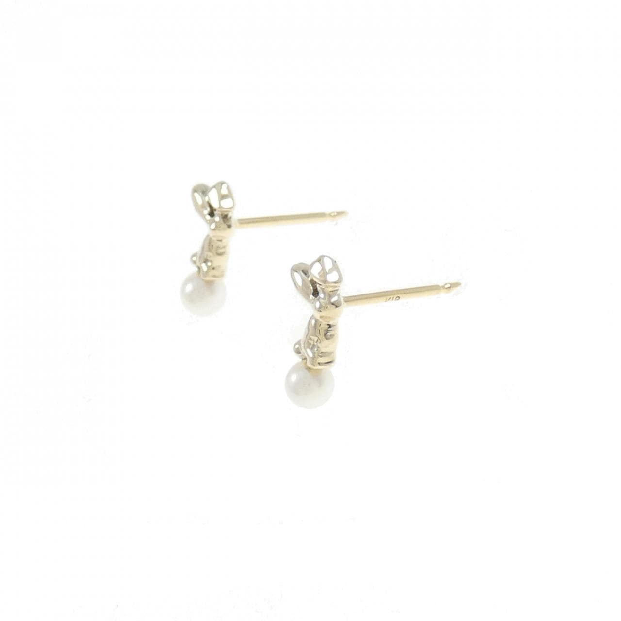K10YG/K18YG アコヤパール ピアス 3.0mm