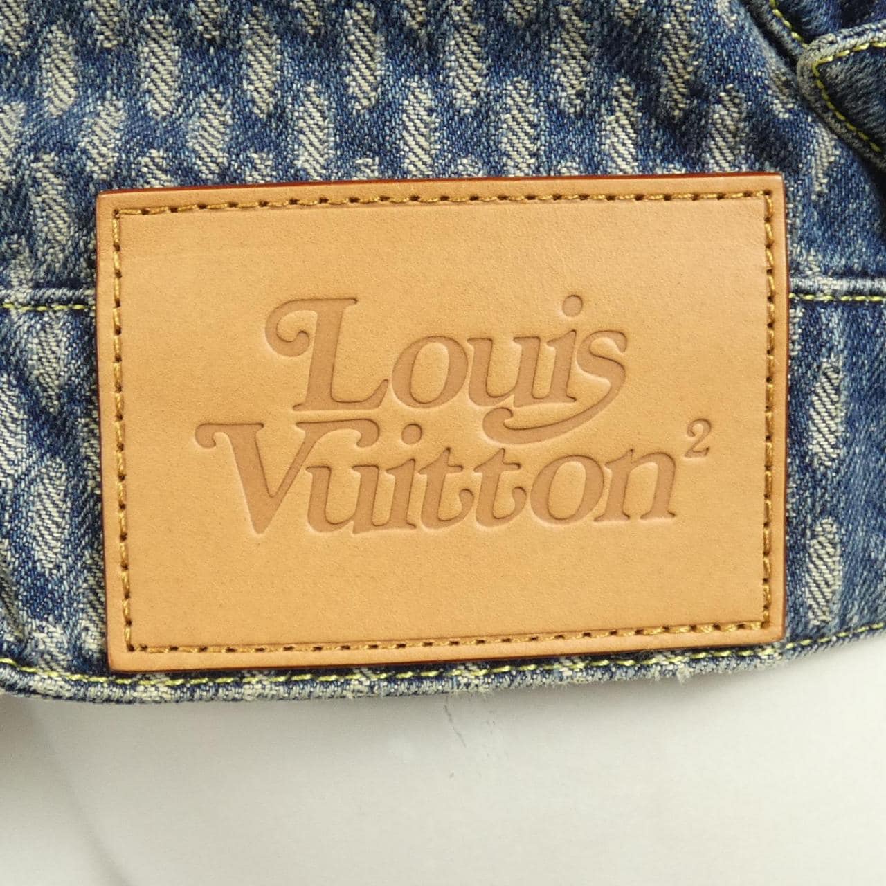 ルイヴィトン LOUIS VUITTON ジャイアントダミエウェーブモノグラム　NIGO HJA10WUZC デニムジャケット