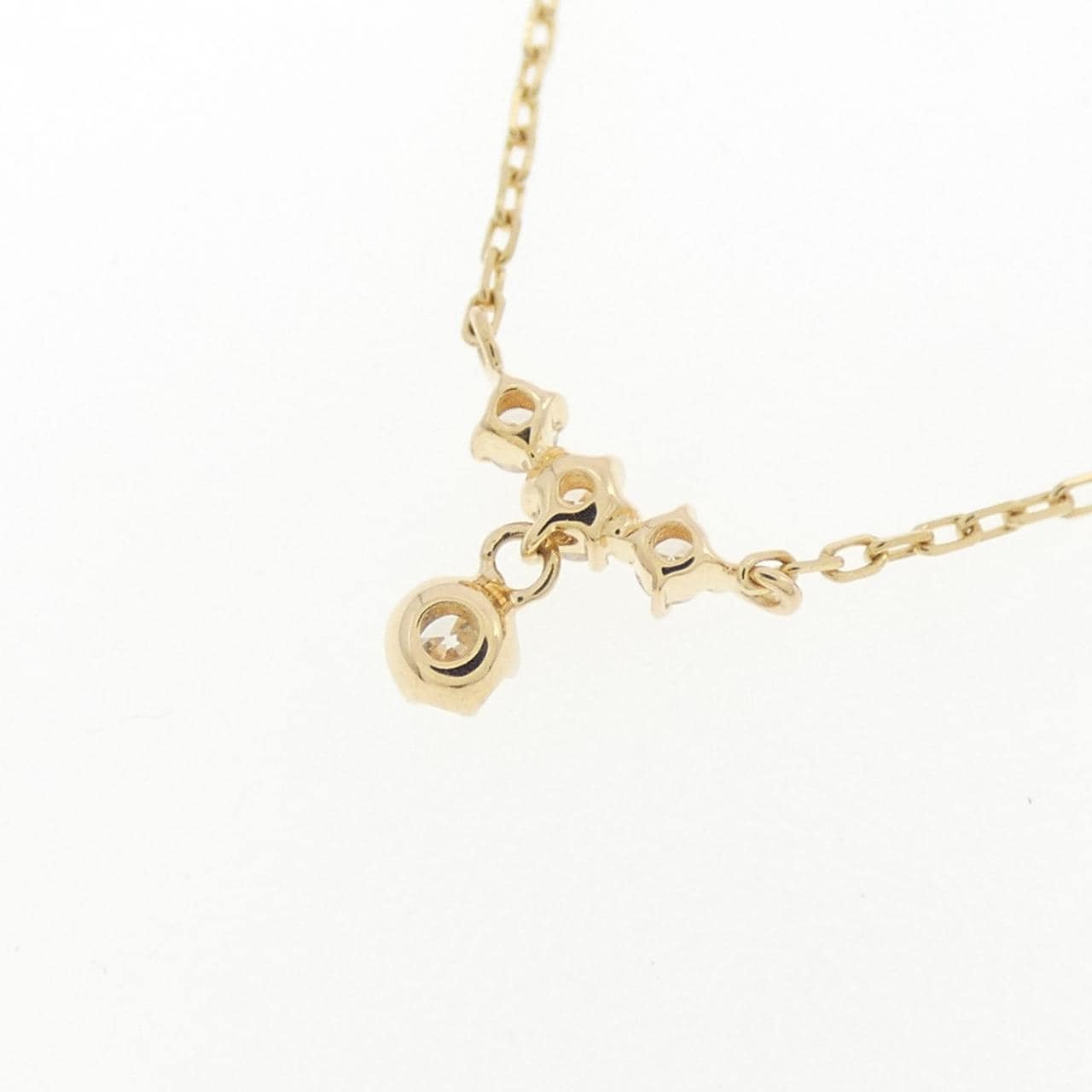 ポンテヴェキオ ダイヤモンド ネックレス 0.06CT
