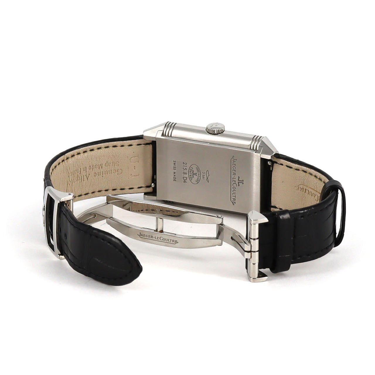 ジャガー･ルクルト レベルソクラシックラージデュオスモールセコンド 215.8.D4/Q3848420 SS 手巻