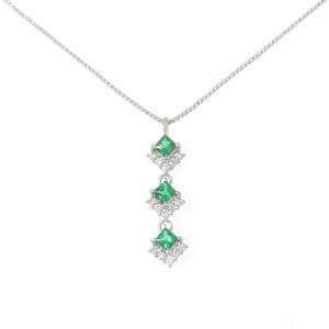 タサキ エメラルド ネックレス 0.29CT