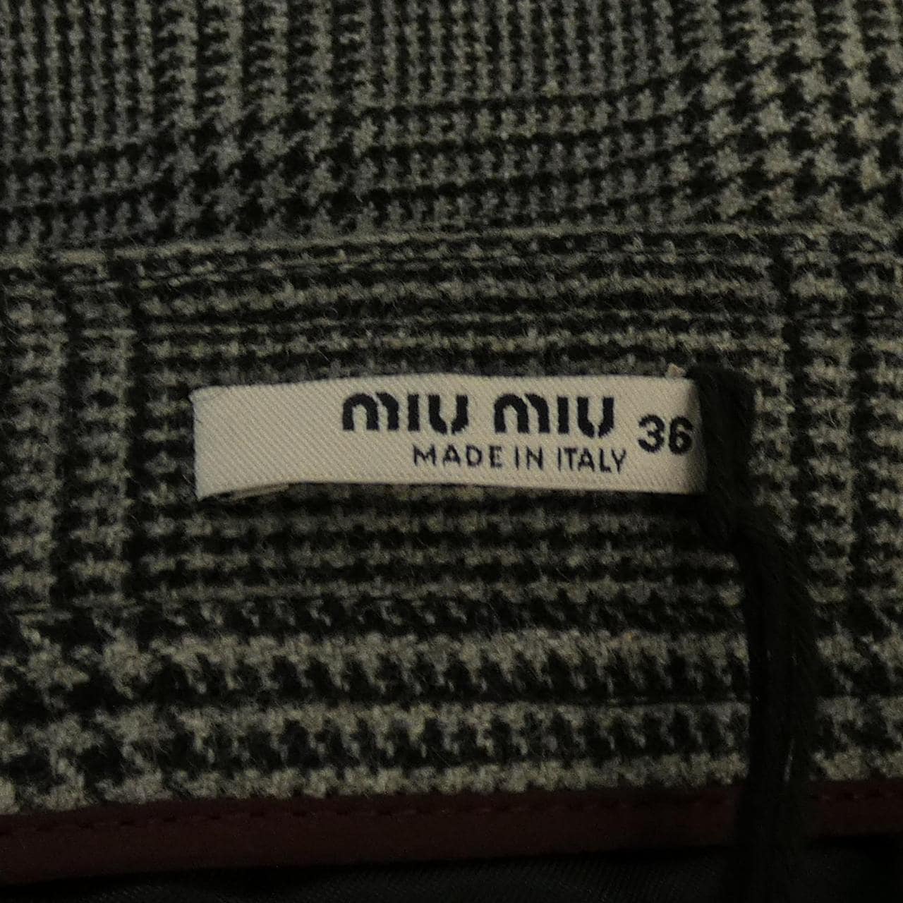 ミュウミュウ MIU MIU MG1152 H5R スカート