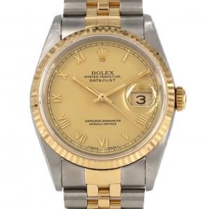 ロレックス デイトジャスト 16233 SSxYG 自動巻 X番